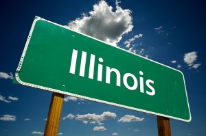 Illinois Road Sign